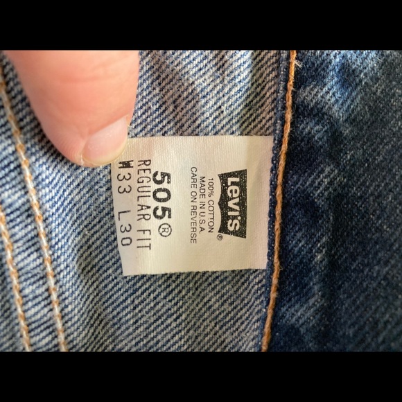 Levi’s 33X30 505 Jeans - Picture 5 of 5